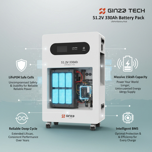 51.2V 330Ah <b>Battery</b> 15kWh 16kWh Deep Cycle Home Energy Storage System Split Wall-<b>Mounted</b> Solar Hybrid - Product Image 2