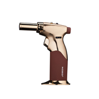 JOBON – grand pistolet de vente en gros, cigarette, fumée personnalisée, logo personnalisé, gaz butane, jet de flamme, torche de cuisine, briquet pour bougie, cigare