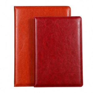 Ensemble de carnets de notes personnalisés pour bureau, en cuir PU, couverture rigide, haute qualité, 100 feuilles, pour réunions et procès-verbaux - Product Image 3