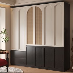 Meuble mural de <span class=keywords><strong>cuisine</strong></span> moderne en placage de bois avec design contemporain, matériau durable et <span class=keywords><strong>tringle</strong></span> de suspension pour locataire - Product Image 1