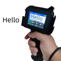 Mini Impresora de Inyección de Tinta Manual Portátil Flex TIJ, Pantalla LCD Completa, Multilingüe, Fecha de Caducidad, Lote, Código QR, Máquina de Codificación, Impresora de Tubos