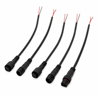 M12 Kupfer PC-Adapterkabel-Baugruppe, Stecker, IP67 Wasserdicht, Kundenspezifisch, 3-17 Pin Sensor, 4/8 Pin Anschlüsse, Kabelverbindungen