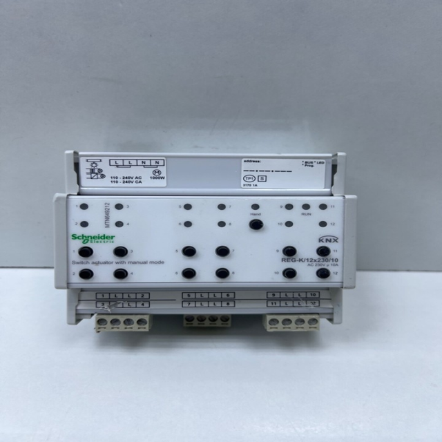 In Stock MTN649212 KNX Switch -K/12 X 230/10 at Least One-year Warranty