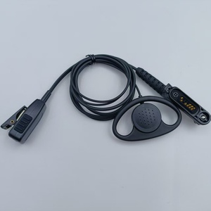 Radio bidirectionnelle filaire avec écouteurs à anneau en D, kit mains libres, haut-parleur PTT, étanche IPX-4, câble renforcé, <span class=keywords><strong>Motorola</strong></span> MXP600 R7 ION APX - Product Image 3