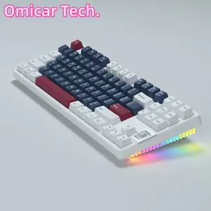 Austauschbare mechanische Gaming-Tastatur Platte für individuelle OEM mechanische Tastatur mit vollen Tasten RGB-Leuchten