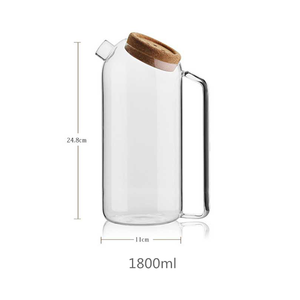 Prix de gros résistant à la chaleur borosilicate <span class=keywords><strong>cruche</strong></span> d'eau en verre/<span class=keywords><strong>carafe</strong></span>/pichet - Product Image 1