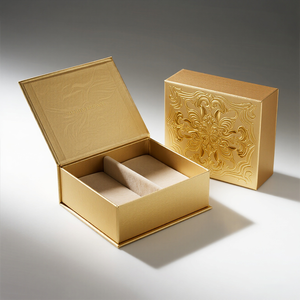 Boîte Cadeau en Papier Personnalisée ODM OEM de Luxe Haut de Gamme pour Coffret Cosmétique et Soins de la Peau <span class=keywords><strong>Magnétique</strong></span> Pliable Doublé - Product Image 5