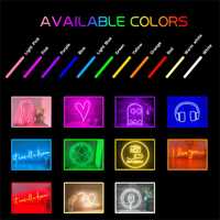 Özel neon işaret Pop Art Neon duvar dekor özel LED ışık UV resimleri Modern Neon burcu sanat ev veya ofis için parti işaretleri