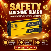 Rideau lumineux de sécurité SMT CE TUV pour la protection des doigts et des mains, rideaux lumineux de sécurité pour machines de presse, automatisation d'usine