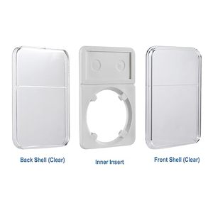 Boîte de présentation de collection de dollars argentés de qualité supérieure, en métal de 38 mm, de qualité supérieure - Product Image 1
