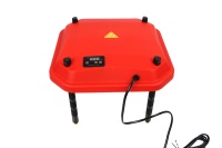 Nouvelle plaque chauffante rouge pour élevage de poussins et de cailles, 15 poussins, garantie 1 an
