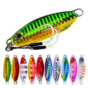 LETOYO 10g 15g 20g 30g 40g 50g Appât artificiel en métal dur à double hameçon <span class=keywords><strong>DUO</strong></span> Pêche luminescente Appât de pêche à la traîne - Product Image 1