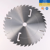 Lame de scie circulaire en carbure de tungstène, design à dents ATB, pour la découpe de précision du bois et du contreplaqué