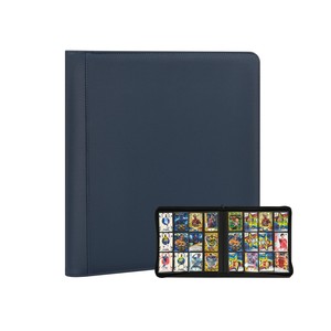 Reliure pour cartes TCG en cuir PU texturé, style Pokémon, 480 cartes - Product Image 1