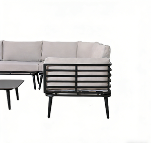 Ensemble de canapés d'extérieur modernes et écologiques en aluminium et <span class=keywords><strong>rotin</strong></span> pour hôtel de luxe, appartement et <span class=keywords><strong>salon</strong></span> - Product Image 2