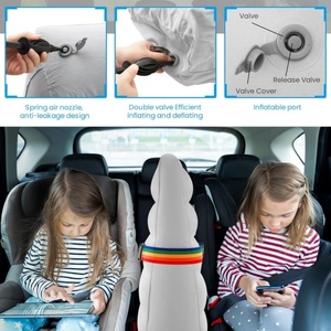 PVC Inflatable Car Backseat Divider 51*20*62 CM for Kids to Stop Fighting Reduce Stress for Parents on Long <b>Driving</b> - Product Image 5