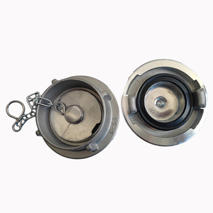 Alluminio Storz tubo antincendio accoppiamento con catena raccordi per tubi genere tappo prodotto - Product Image 3