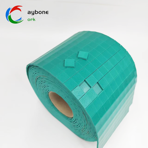 Vente en gros de tampons en mousse PVC Premium sur <span class=keywords><strong>rouleau</strong></span> 18*18*3mm tampons d'expédition en mousse EPS verts remplaçables et protecteurs pour les dommages causés par le transport - Product Image 3