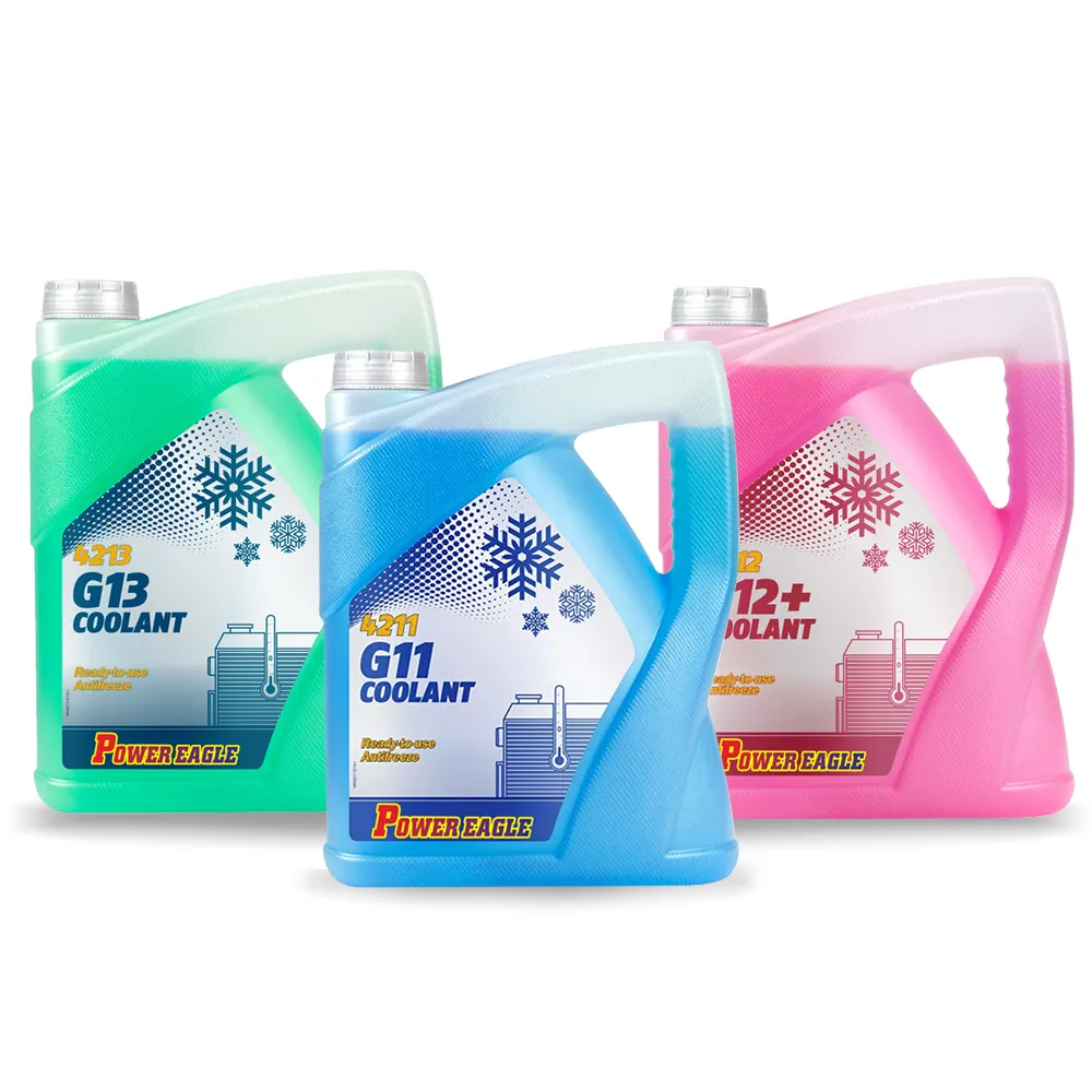 Refrigerante anticongelante g12, anticongelante con verde, rojo, azul, rosa, precio de fábrica