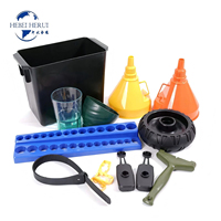 Cetakan Injeksi Plastik Kustom OEM ODM untuk Housing dan Komponen Mekanik Multi Material PA6 PA66 PP PE PC ABS PEEK PVC
