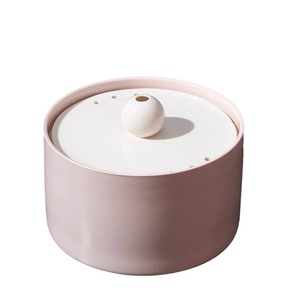 Fontaine à eau en céramique à perles rondes pour chats, dispositif intelligent pour l'hydratation des animaux domestiques, silencieux, anti-brûlure à sec, arrêt automatique - Product Image 4