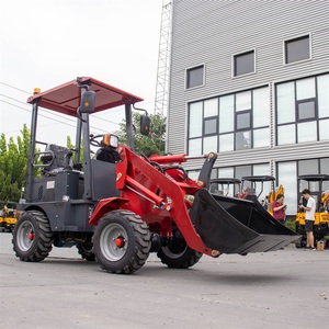 2024 Прямая поставка с завода мини-колесный погрузчик вилочный погрузчик 4x4 экскаватор для продажи - Product Image 2