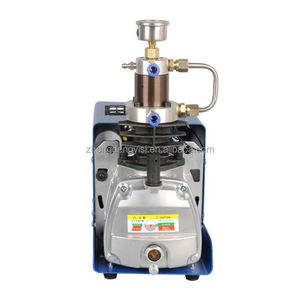 Pompe à air électrique monocylindre compacte 30MPA haute pression refroidie par eau avec réservoir 80L et composant moteur intelligent pour gonflage - Product Image 4