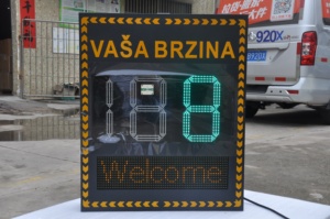 Radar de Velocidad Solar con Pantalla LED para Exteriores, Detector de Radar, Señal de Tráfico, Señales de Advertencia de Velocidad, Venta al por Mayor de Fábrica - Product Image 3