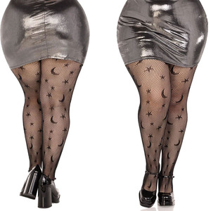 Lingerie sexy pour femmes, bas résille ajourés à bretelles, <span class=keywords><strong>collants</strong></span> résille, bas résille colorés <span class=keywords><strong>grande</strong></span> <span class=keywords><strong>taille</strong></span> - Product Image 4