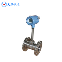 Safe Overcharge Protection Lugb Vortex Flow Meter with 4-20ma Output for Steam Air Liquid Gas Industrial Pipeline Measurement