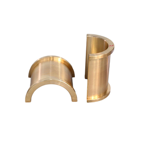 Douille de palier en cuivre C93500 CuAl10Ni1 pour l'industrie alimentaire, usinée avec précision par CNC, autolubrifiante, norme ISO - Product Image 6