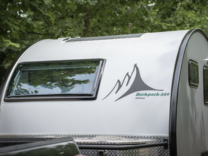 Mini Caravana Remolque Tipo Lágrima Pequeña, Mini Caravana Remolque en Forma de Lágrima, Remolque Camper Pequeño - Product Image 4