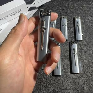 2025 nouvelle épée <span class=keywords><strong>serpent</strong></span> papillon croix sainteté rose flamme Jet briquets coupe-vent Vintage torche <span class=keywords><strong>briquet</strong></span> - Product Image 1