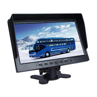 Monitor de pantalla AHD de 10,1 pulgadas de alta calidad, pantalla de coche, entrada de vídeo de dos canales para camiones
