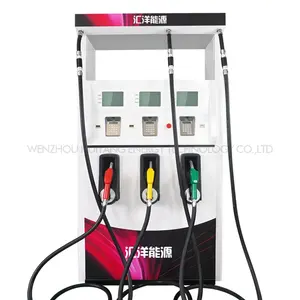 Blu cielo 12v distributore di carburante diesel stazione di rifornimento prezzo tatsuno pompa eaglestar 4 ugello semplice dc 6 tubo saneyoo wayne