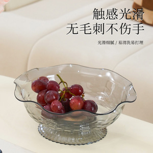 Nordic Style Fruit Platter Double Layer High Legged Durable Home Living Room Tableware Multi Purpose - Product Image 3