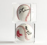 8CM Acryl Baseball Box verwandte Display Cube Tennis transparente Hülle für Ball Souvenir Aufbewahrung boxen Halter UV-Schutz