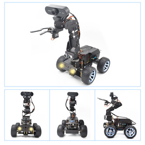 Kit Robotico PiCar Pro V2 (<span class=keywords><strong>Raspberry</strong></span> <span class=keywords><strong>Pi</strong></span> NON Incluso) Auto Intelligente con Braccio Robotico a <span class=keywords><strong>4</strong></span> Gradi di Libertà per <span class=keywords><strong>Pi</strong></span> 5/<span class=keywords><strong>4</strong></span>/3, Telecamera HD 1080P, OpenCV OLED - Product Image 6