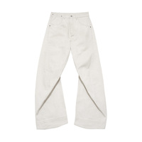 Salopette décontractée en coton délavé style rétro américain, taille élastique, coupe mi-haute, nouvelle collection hiver 26, motif Machete 3D