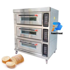 เตาอบพิซซ่าหิน4ชั้น2ชั้นอเนกประสงค์ประสิทธิภาพสูง - Product Image 1