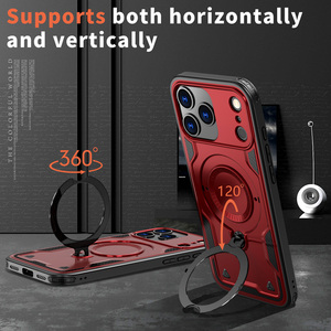Bolsas y estuches para teléfono móvil Casetrong armadura a prueba de golpes Kickstand cubierta trasera magnética para <span class=keywords><strong>iPhone</strong></span> 17 Pro Max 17air S25 Edge - Product Image 5
