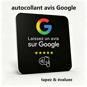 ป้ายรีวิว Google หลายภาษา IT DE ES FR พร้อม NFC สำหรับรีวิว Google - Product Image 2