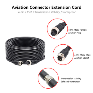 Xe tải/RV/Camper/xe thương mại 12V 24V AHD Camera + 7 "HD màn hình hệ thống xem phía sau - Product Image 5