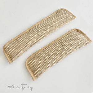 Jouet écologique pour animaux de compagnie : Coussin à chatouiller en sisal naturel et <span class=keywords><strong>herbe</strong></span> à <span class=keywords><strong>chat</strong></span>, résistant aux morsures, griffoir pour chats, jouets d'enrichissement pour chats, vente en gros, lot en vrac, 100% naturel - Product Image 5