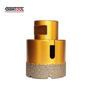 <span class=keywords><strong>Foret</strong></span> diamant brasé de 55mm de diamètre personnalisable Connexion M14 Mode CNC pour couper les carreaux Scies cloche marbre granit béton - Product Image 3