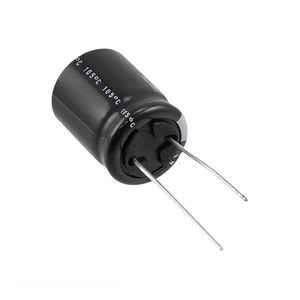 Condensador de Aluminio Original URZ2A331MHD, 330uF, 20%, 100V, Radial, 330 uF, de Orificio Pasante - Product Image 1