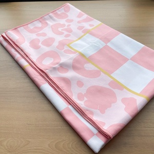 <span class=keywords><strong>Serviette</strong></span> de plage grande taille en microfibre 80x160cm, design personnalisé, impression par sublimation, séchage rapide, faible MOQ - Product Image 1