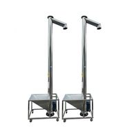 Système de convoyage vertical automatique à vis sans fin DAWNTECH pour sel, silencieux, en acier inoxydable