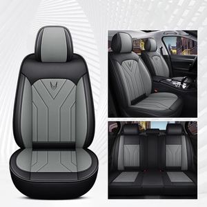 5-<strong>Seats</strong> Luxury Sports <strong>Car</strong> <strong>Seat</strong> Cover Breathable PU Leather PVC Universal <strong>Wrap</strong> <strong>for</strong> All Models Four Seasons Wear-Resistant Modern - Product Image 3