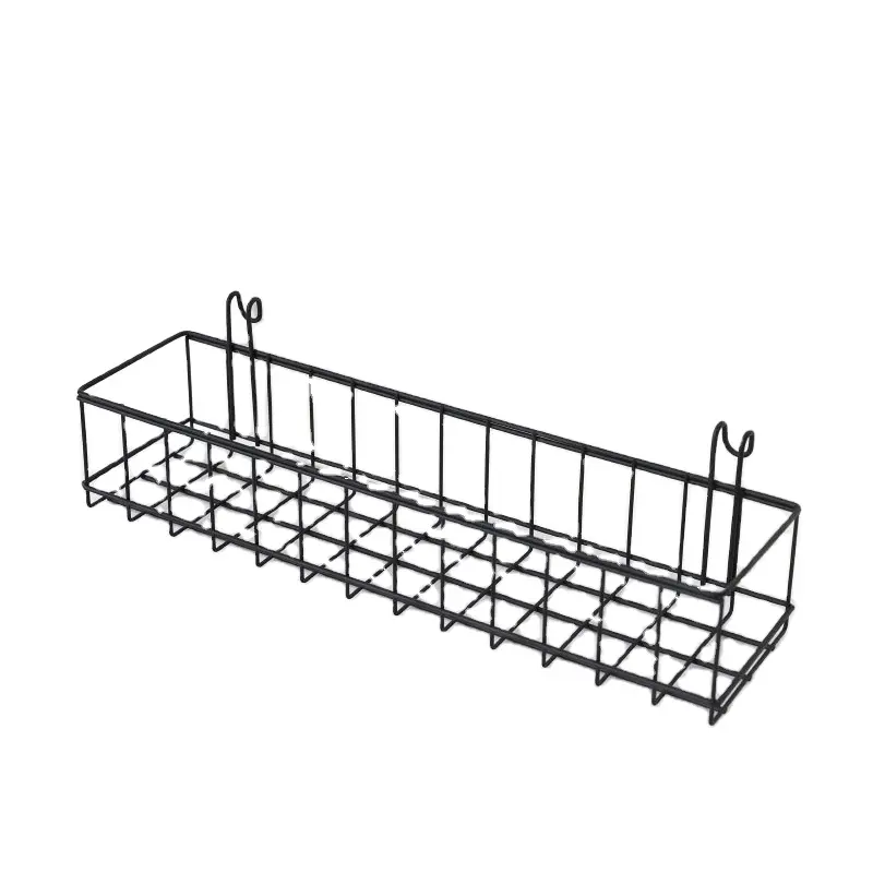 Hoge Stijl Ijzeren Badkamer En Keuken Muur Opknoping Opbergrooster Lange Hangende Mand Gemaakt Van Metaal